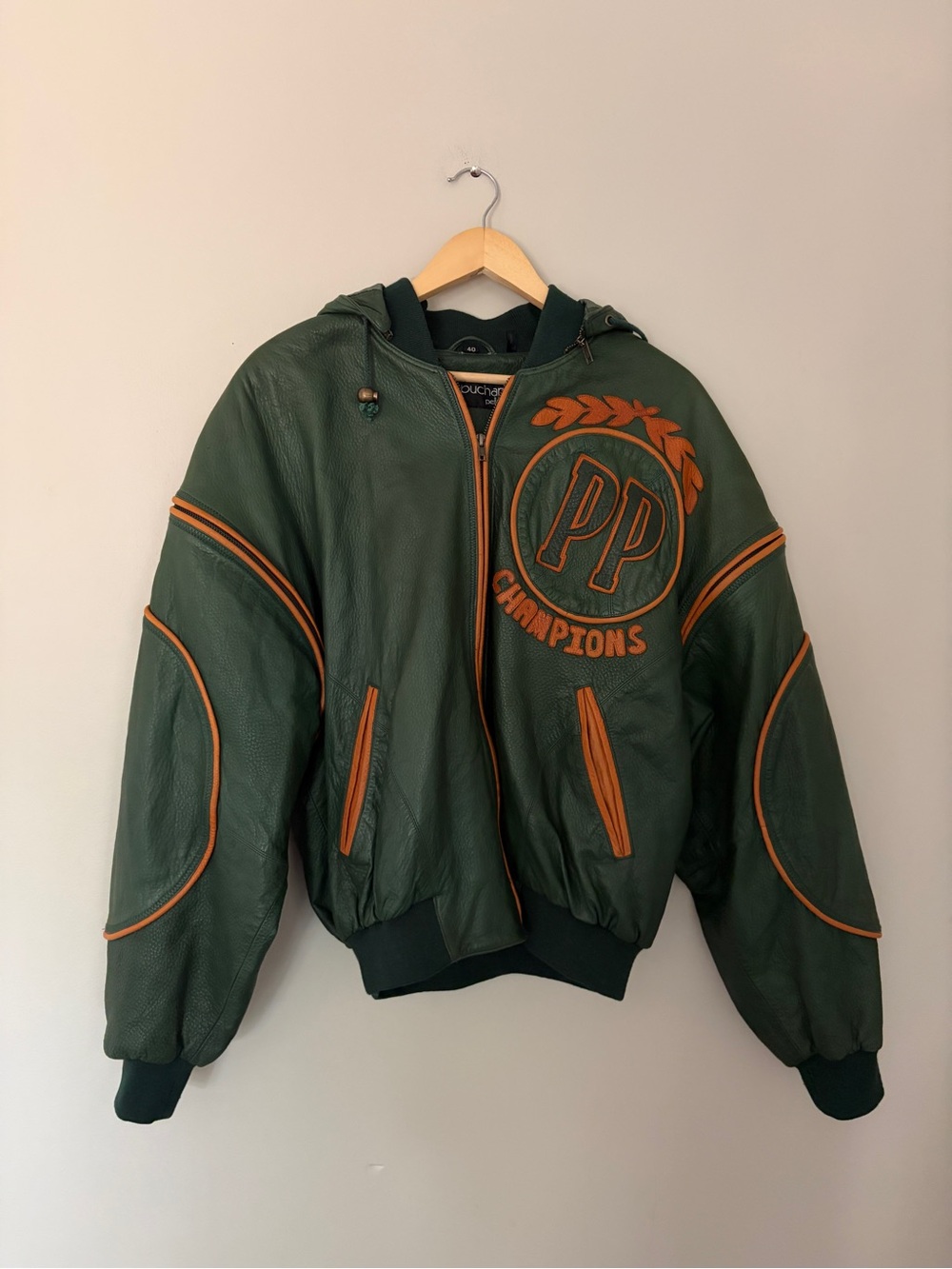 Vintage Marc Buchanan Pelle Pelle soda club 100% leather jacket